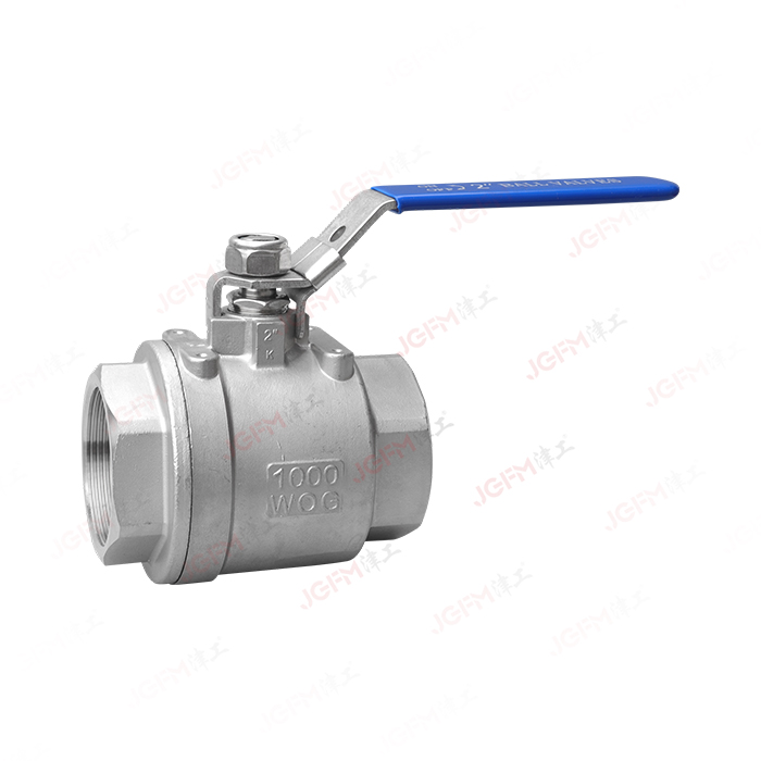 二片式絲扣球閥