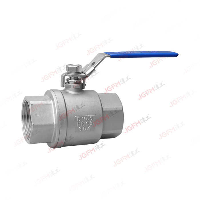 二片式絲扣球閥