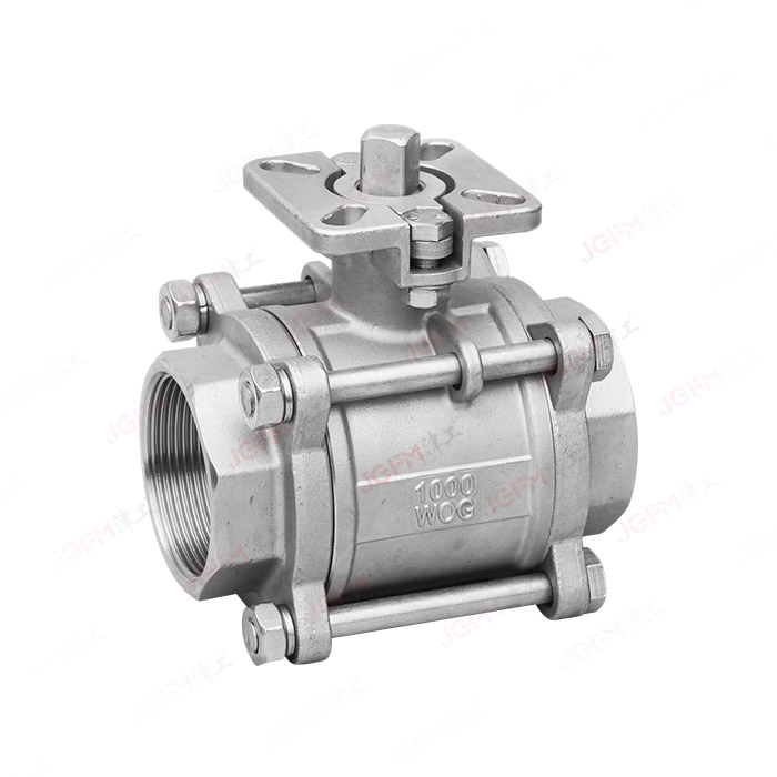 三片式高平臺球閥