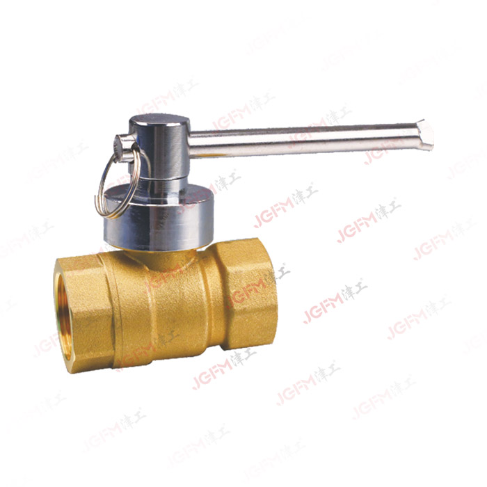 黃銅磁性帶鎖球閥
