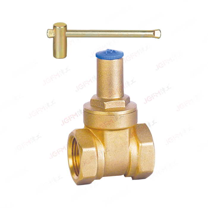黃銅帶鎖閘閥