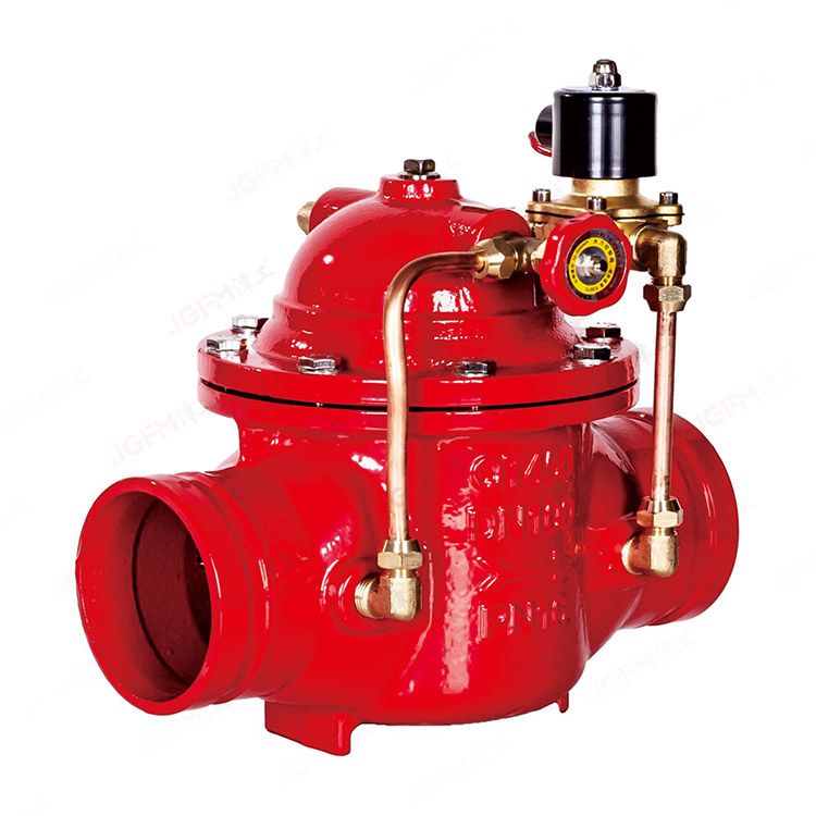 8600X-16Q溝槽電動(dòng)電磁閥