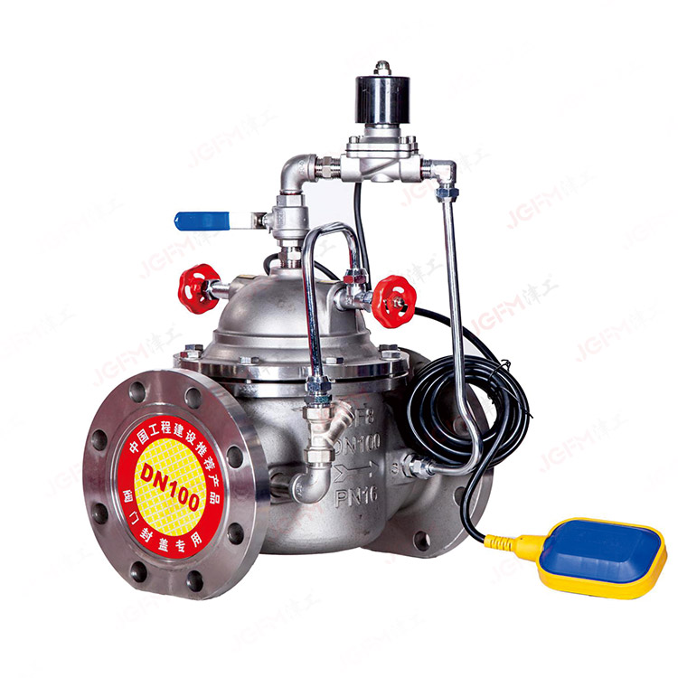 107X-16P不銹鋼電動加手動浮球閥