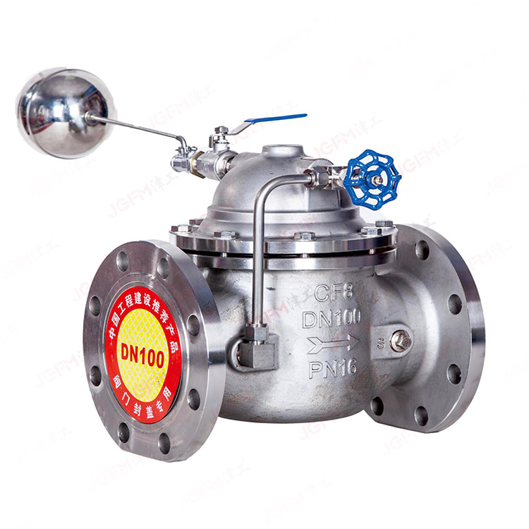 100X-16P不銹鋼遙控浮球閥